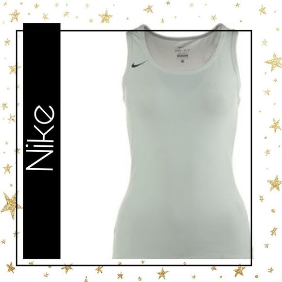 Nike Tops - NWT Nike Women's White Sports Tank Shirt Top L